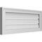Ekena Millwork Vertical Surface Mount PVC Gable Vent: Functional, w/ 2"W x 1-1/2"P Brickmould Frame, 30"W x 12"H GVPVE30X1202SF - alternate 4